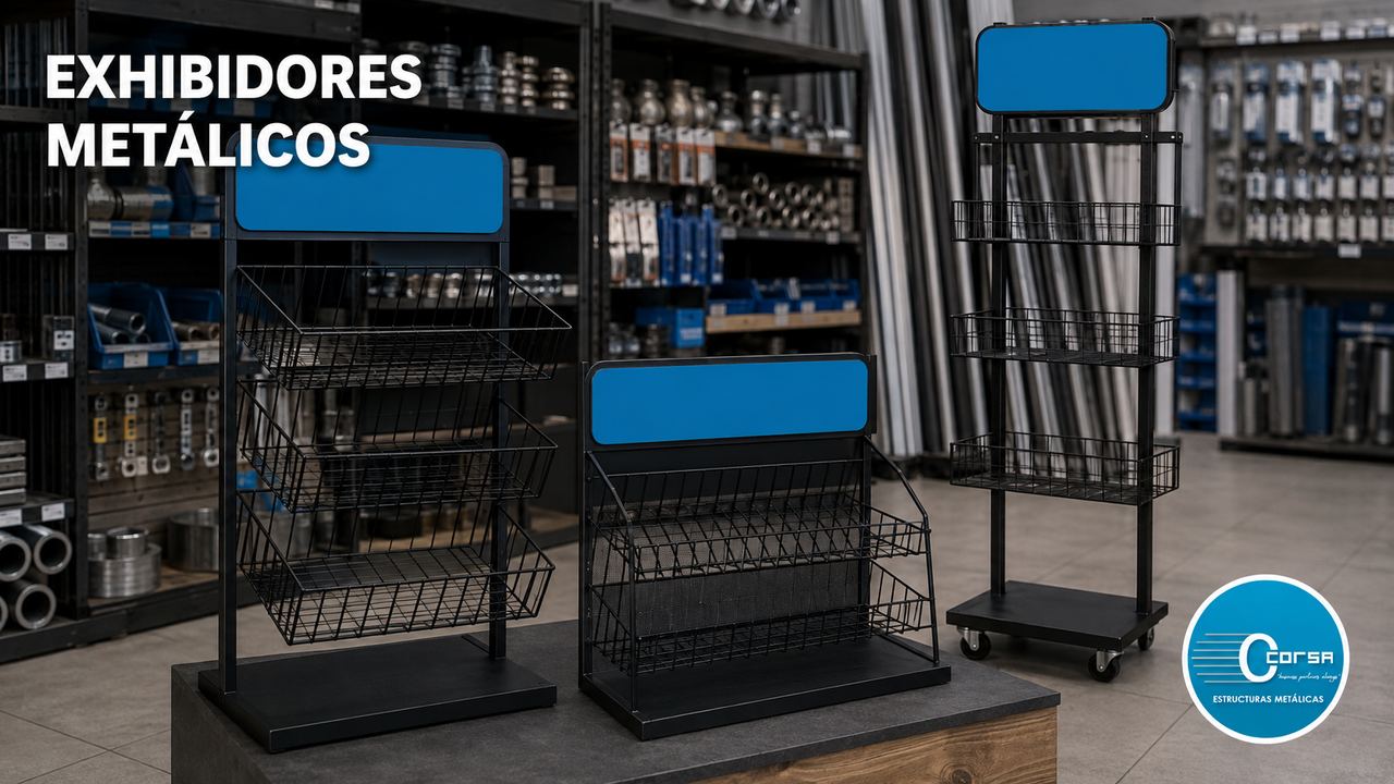 Exhibidores Metálicos
