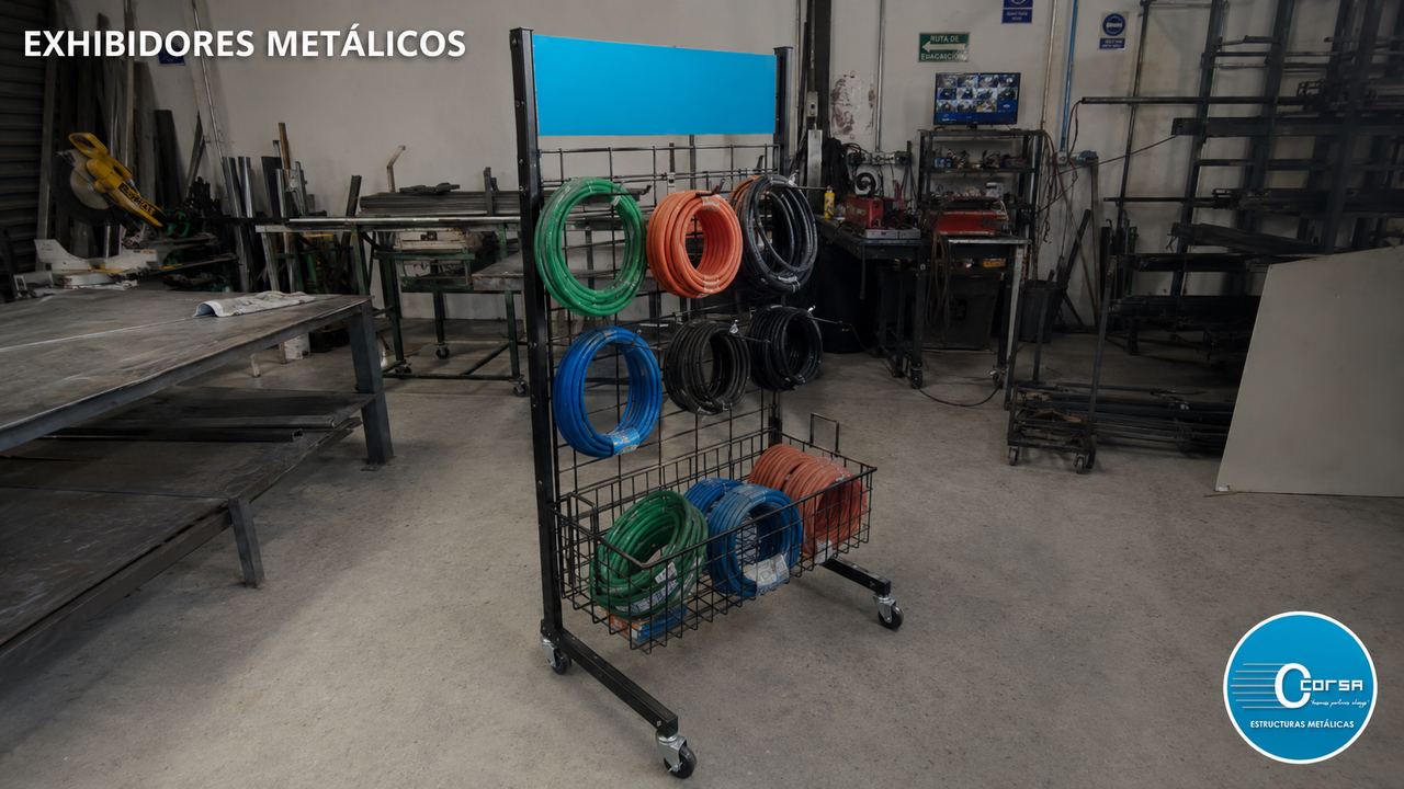 Exhibidores Metálicos