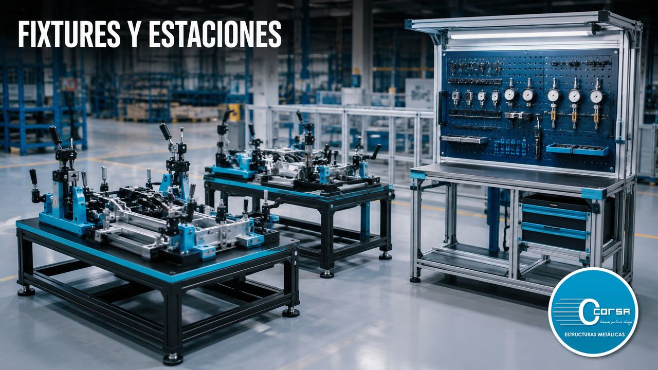 Fixtures y Estaciones